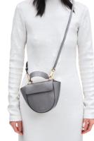Wandler crossbody Hortensia Piccola 000168-3053 grey lizzard - thumbnail