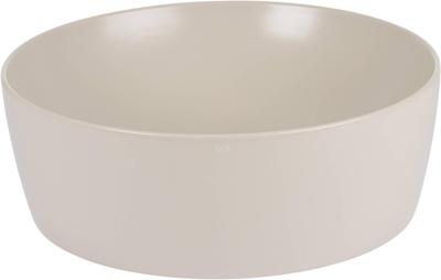 Ben Stilo ronde waskom Ø40x14cm keramiek mat beige