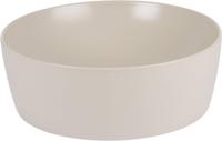 Ben Stilo ronde waskom Ø40x14cm keramiek mat beige - thumbnail