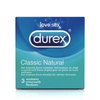 Durex Classic Natural Condooms 3 stuks - thumbnail