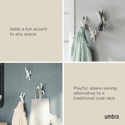 Umbra Buddy handdoekhaak 8x8x16.5cm Kunststof Wit 318165-660