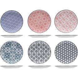 Cosy & Trendy Ontbijtborden / Dessertborden Delirio ø 19 cm - 6 Stuks Cosy & Trendy Ontbijtborden / Dessertborden Delirio ø 19 cm - 6 Stuks