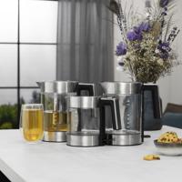 Princess 236040 Glazen Waterkoker Brighton 1L 2200W RVS/Zwart - thumbnail