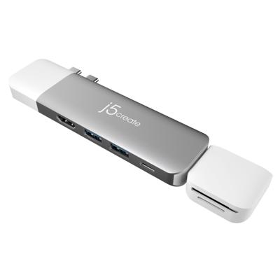 j5create ULTRADRIVE Kit USB-C® Dual-Display Modular Dock