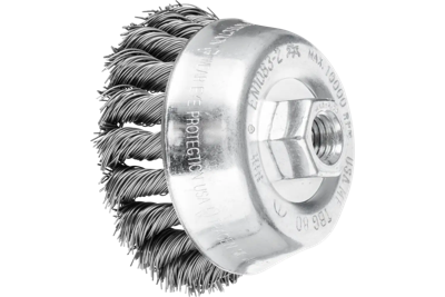 PFERD TOOLS 43306031 Komborstel getordeerd TBG Ø 80 mm M14 staaldraad-Ø 0,50 voor haakse slijpers 1 stuk(s)