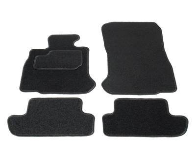 Automatten op maat - zwart stof - BMW 6-serie F12 cabrio vanaf 2012