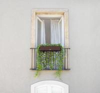 Jardiniere - Balconera cottage 80 - Complete kit - Graniet - 12L - LECHUZA - thumbnail