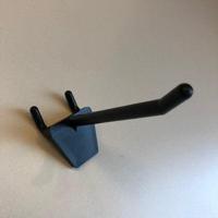 Boardhaak enkel 75mm zwart hoh 25mm - thumbnail