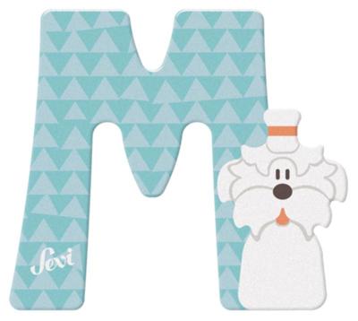 Sevi letter m maltese: 10 cm (83013)