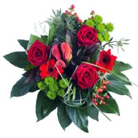 Bloemen - Kerstboeket - thumbnail