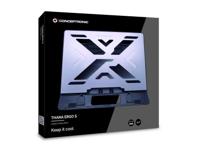 Conceptronic THANA ERGO S, Laptop Cooling Stand 39,6 cm (15.6 ) Notebookstandaard Grijs - thumbnail