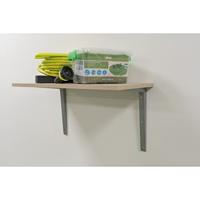 Muurbeugel AMIG 4-7399 Grijs Aluminium (25 x 20 cm) - thumbnail