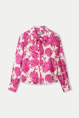 POM Amsterdam Blouse | Urban Flora White