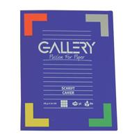Gallery schrift, ft 16,5 x 21 cm, gelijnd, 72 bladzijden - thumbnail