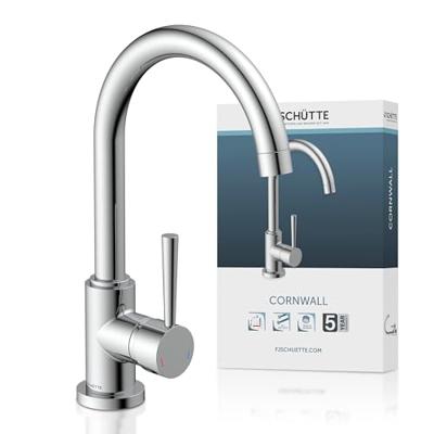 SCHÜTTE eenknopsmengkraan cornwall chroomkleurig