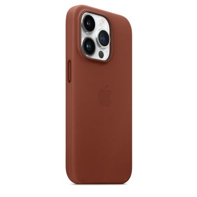 Apple Leather MagSafe Case iPhone 14 Pro Umber