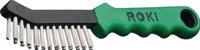 Lessmann ROKI® Staalborstel Staaldraad 225 mm 1 stuk(s) - thumbnail