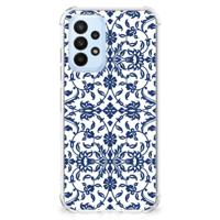 Samsung Galaxy A23 Case Flower Blue - thumbnail