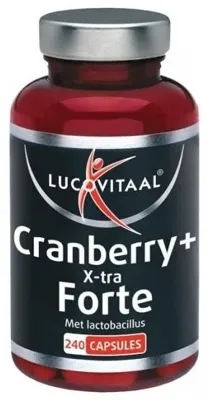 Lucovitaal Cranberry met X-tra Lactobacillus Capsules - thumbnail