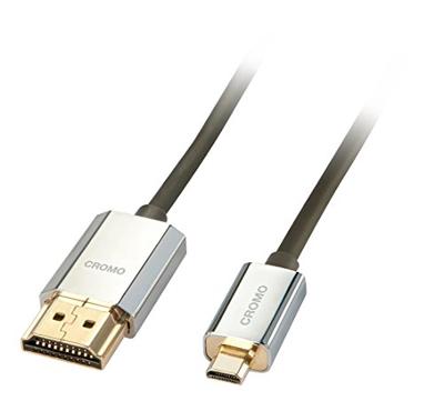 Lindy 41678 HDMI/Micro-HDMI 3m Zilver