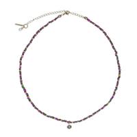 Sacha ketting groen/paars - thumbnail