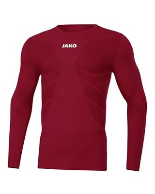 JAKO 6455 Longsleeve Comfort 2.0 - Wijnrood - M