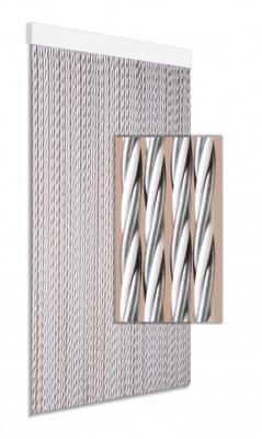 Dara Grijs - Wit 100 x 230 cm