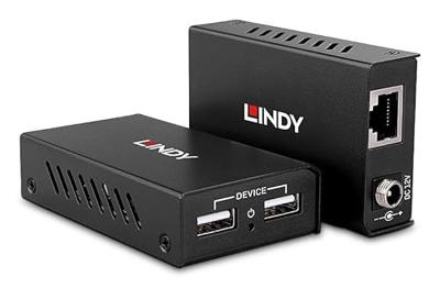 Lindy 43408 audio/video extender AV-zender & ontvanger Zwart