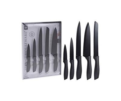 Messenset - zwart - 5 stuks Messenset - zwart - 5 stuks