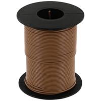 econ connect KL025BR50 Draad 1 x 0.25 mm² Bruin 50 m - thumbnail