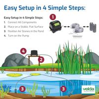 Luchtpomp Silenta Pro 4800 Velda - Velda - thumbnail