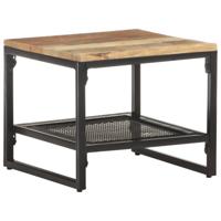 vidaXL Bijzettafel 40x40x35 cm massief gerecycled hout - thumbnail