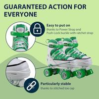 Hudora rolschaatsen sneaker groen, maat 28-31 - thumbnail