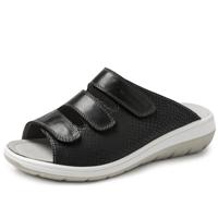 Bighorn 4201 Zwart Gezondheidsslippers Dames  - thumbnail