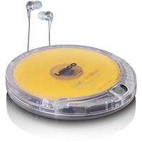 Lenco CD-012 - Draagbare CD-speler Walkman - Diskman - CD-Walkman - Met hoofdtelefoon en Micro USB oplaadkabel - interne oplaadfunctie - transparant CD-012TR - thumbnail