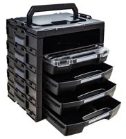 Sortimo i-BOXX Rack 6100000339 Gereedschapskist (leeg) ABS Zwart - thumbnail