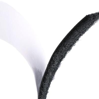 Vaessen Creative • zelfklevend klittenband op rol 2cmx10m zwart 2st.