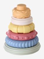 Sensorische piramide om te stapelen meerkleurig - thumbnail