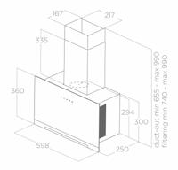 Conventionele Afzuigkap Elica Zwart - thumbnail