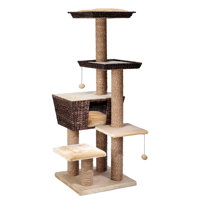 Krabpaal Trend Tree Curacao 48x48x141cm Per stuk - thumbnail