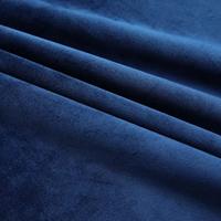 Gordijnen verduisterend 2 st met haken 140x225 cm fluweel blauw - thumbnail