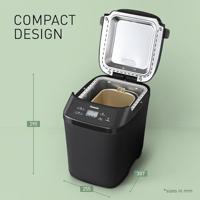 Panasonic SD-PN100 Mini-broodbakmachine Timerfunctie, 18 automatische programmas 400 g Zwart - thumbnail