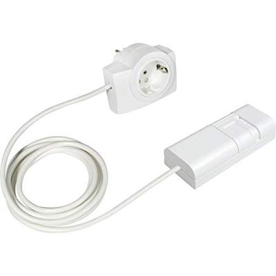 Ehmann 2160c0709 Snoerdimmer Geschikt voor lampen: LED-lamp, Spaarlamp, Halogeenlamp, Gloeilamp Wit Ehmann 2160c0709 Snoerdimmer Geschikt voor lampen: LED-lamp, Spaarlamp, Halogeenlamp, Gloeilamp Wit