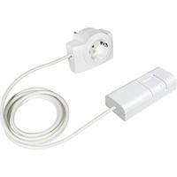 Ehmann 2160c0709 Snoerdimmer Geschikt voor lampen: LED-lamp, Spaarlamp, Halogeenlamp, Gloeilamp Wit - thumbnail