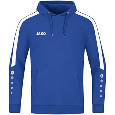 JAKO 6723K Sweater Met Kap Power Kids - Royal - 140