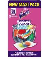 Vanish Vanish Kleurbeschermer doekjes Maxi Pack  - 30 stuks Kleurvangers - thumbnail