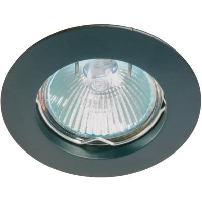 LED Inbouwspot zwart vast alucast Deluna 850.073.01
