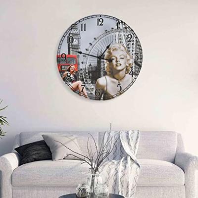 VidaXL Wandklok vintage stijl 60 cm VidaXL Wandklok vintage stijl 60 cm