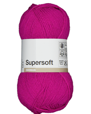 Super soft Breigaren - Roze