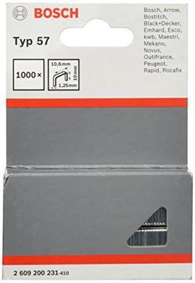 Bosch Professional Niet met platte draad 10mm type 57 VE=1000 - 2609200231